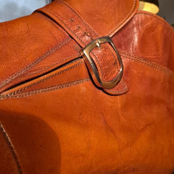 Vintage Florsheim Imperial Monk Strap Shoes 9.5C Brown Leather Made USA 31090 main image 5